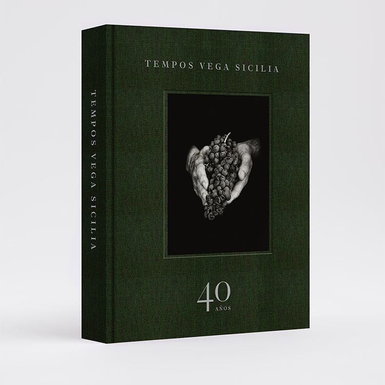 Portada del libro ‘Tempos Vega Sicilia 40 años'