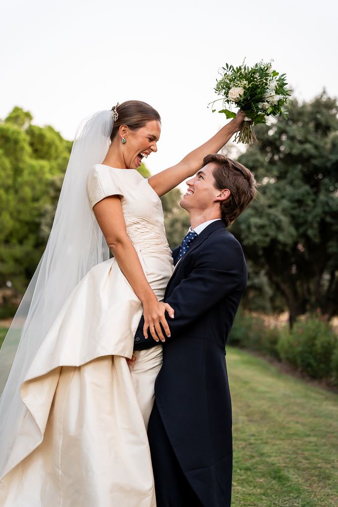 Vestido de novia reciclado Basaldua