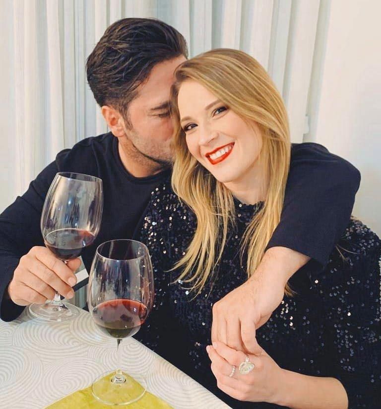 David Bustamante y Yana Olina