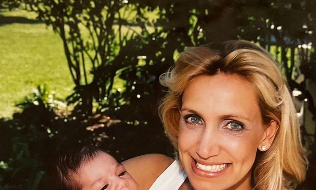 lili estefan y su hijo lorenzo