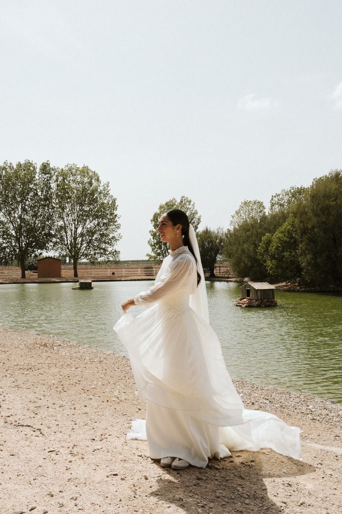 Vestido de novia de Sanmartín Atelier