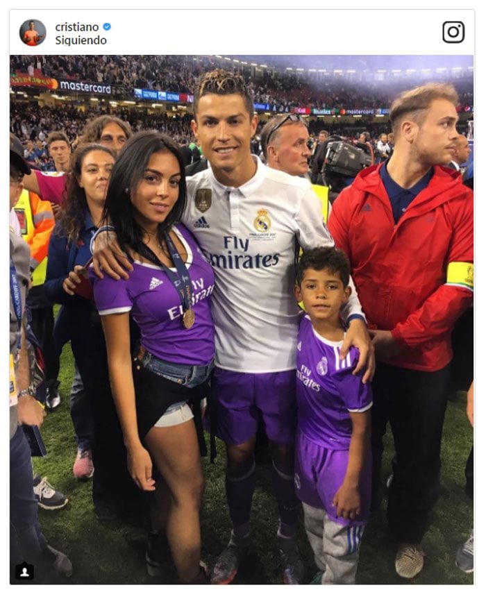 Cristiano Ronaldo y Georgina Rodríguez