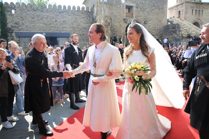 Boda del príncipe Juan Bagration-Mukhrani de Georgia