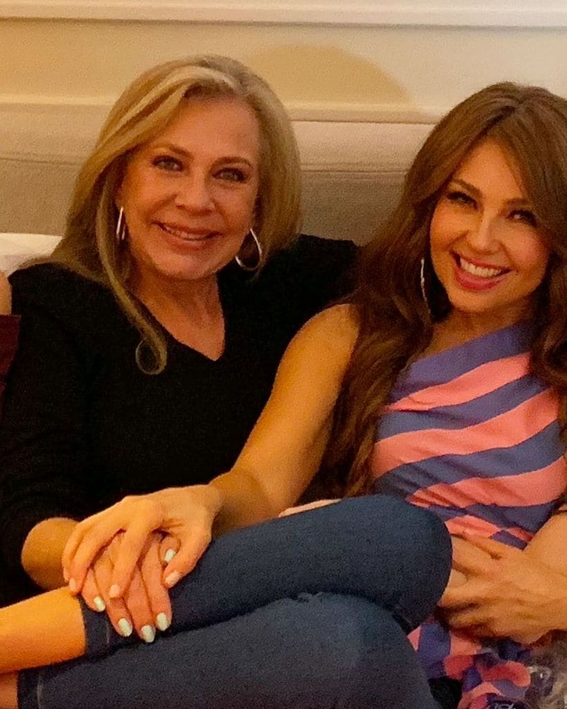 Thalía y su hermana Ernestina eran muy cercanas