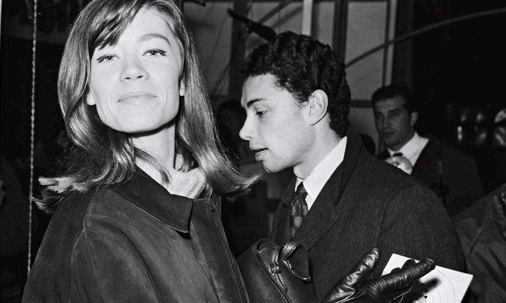 Francoise Hardy And Jean-Marie Perier In France On December 26, 1963