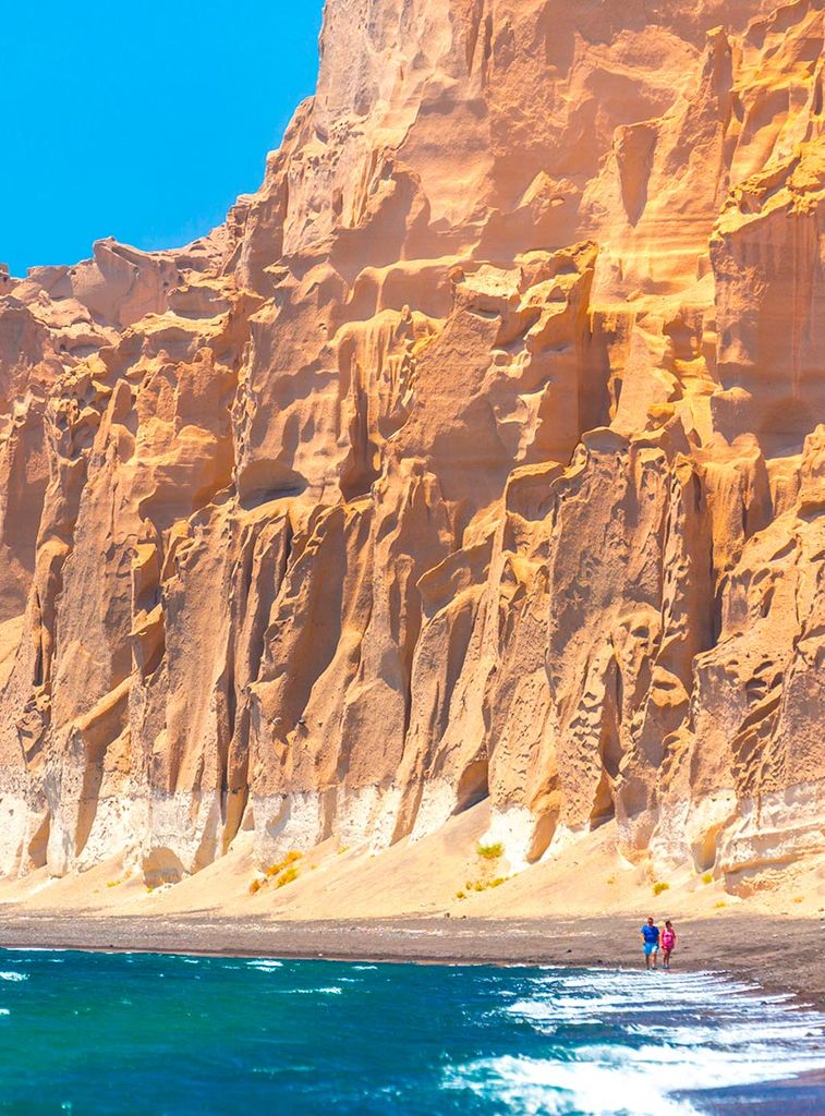 Playa de Vlychada, Santorini