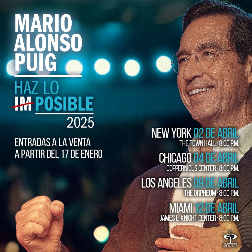 Mario Alonso Puig returns to the United States with his conferences 'do the (IM) possible'. 