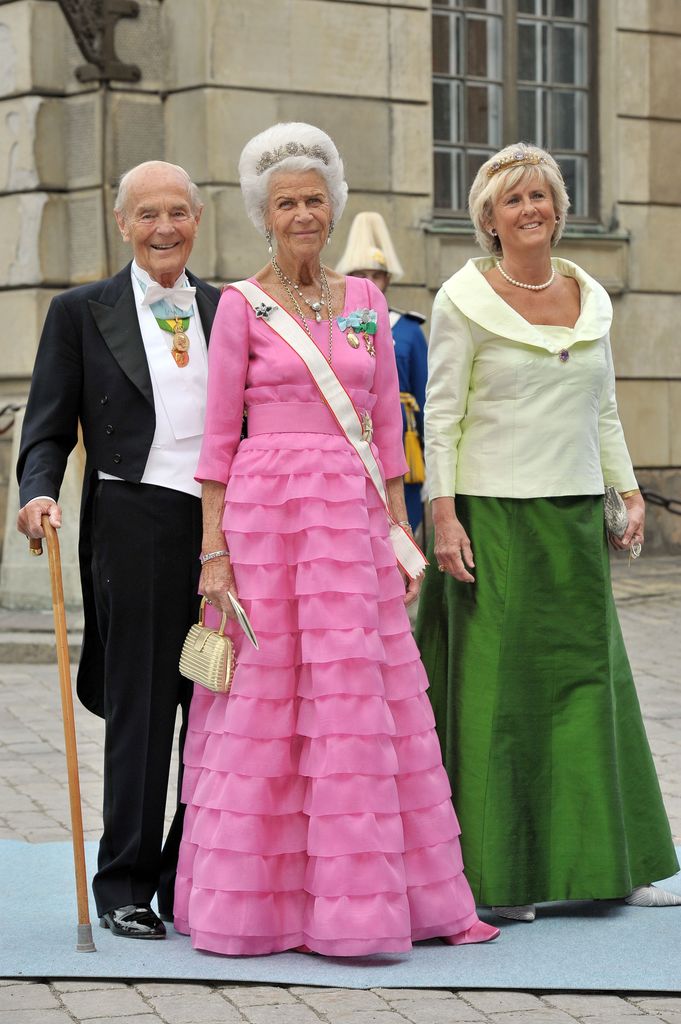 En la boda de Victoria de Suecia