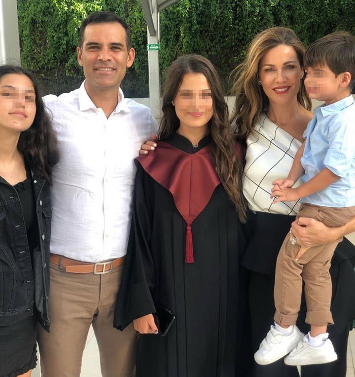 Manuela, la hija de Alejandro Sanz y Jaydy Michel, se gradúa