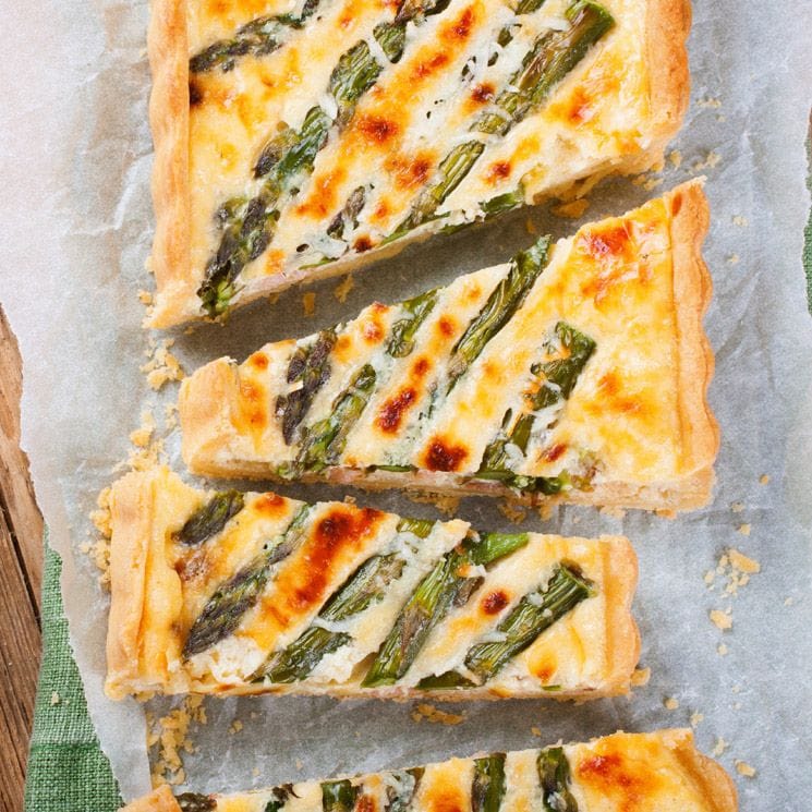 quiche esparragos