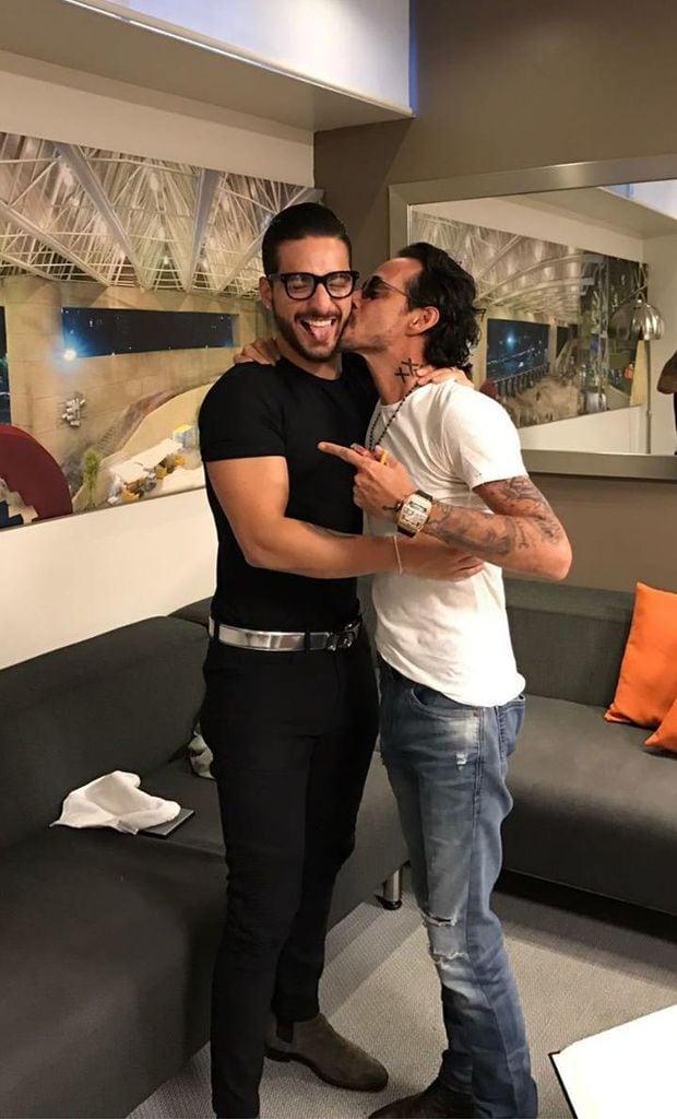 Maluma y Marc Anthony