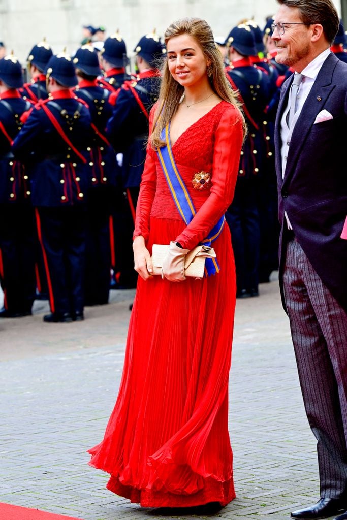 Alexia de Holanda en el Día del Príncipe