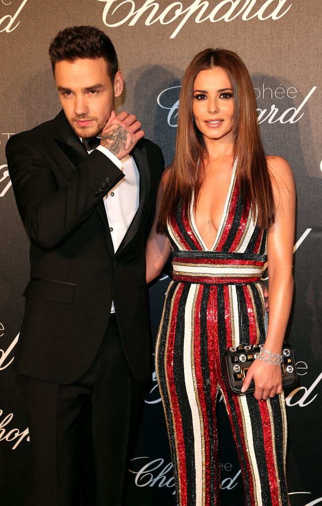 Liam Payne con Cheryl Cole