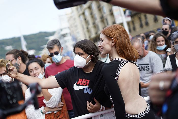 jessica chastain en san sebastian