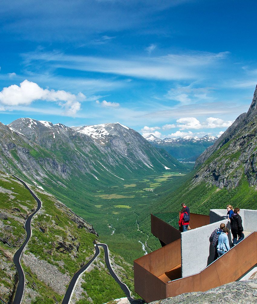 Mirador de Trollstigen, Noruega 