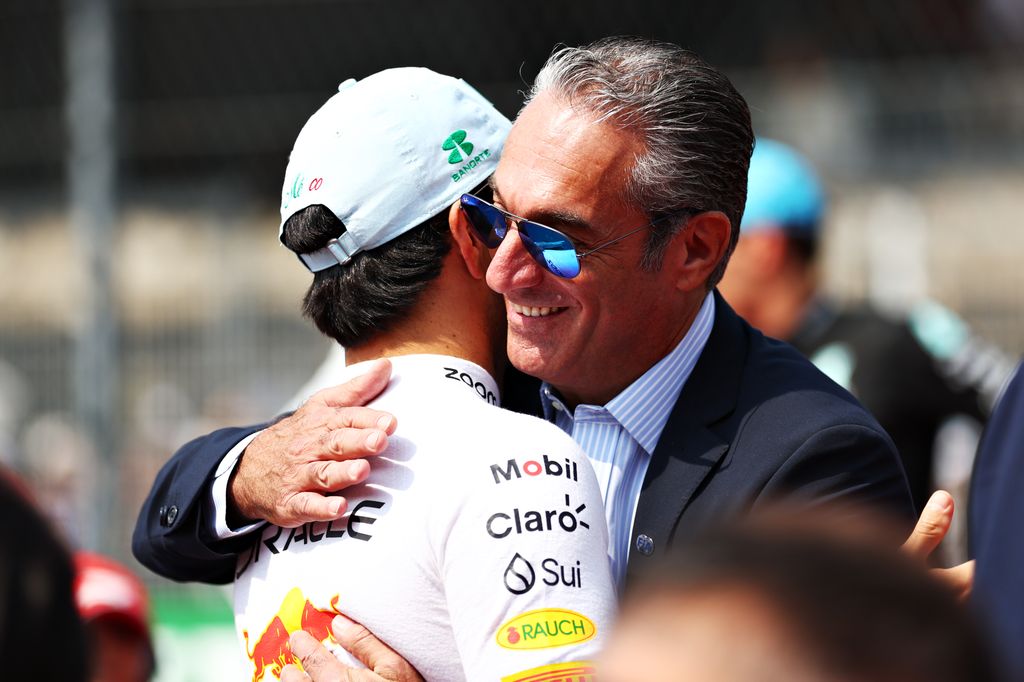 Carlos Slim Domit y Checo Pérez