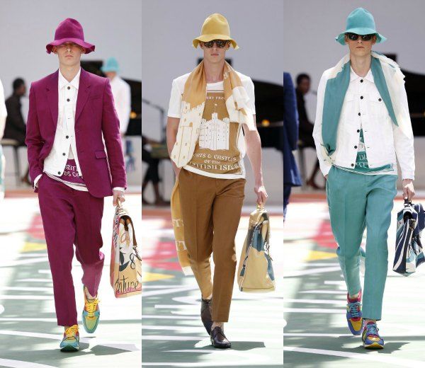 Burberry Prorsum, primavera-verano 2015.
