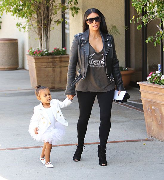 North West y Kim Kardashian