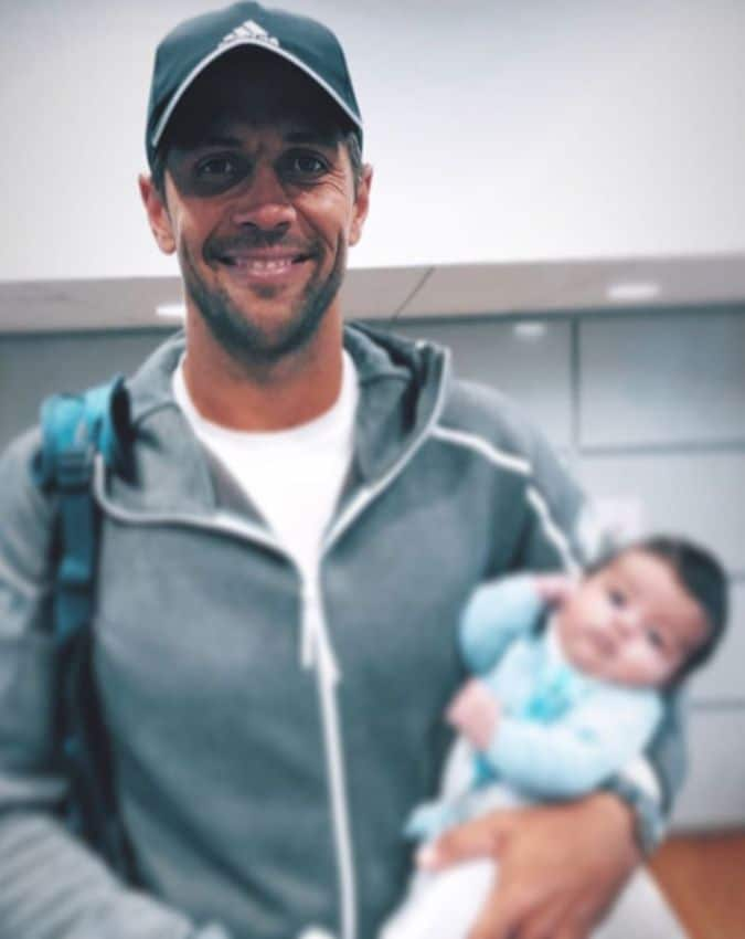 Fernando Verdasco se derrite de amor por su hijo: 'Las victorias así saben mucho mejor'