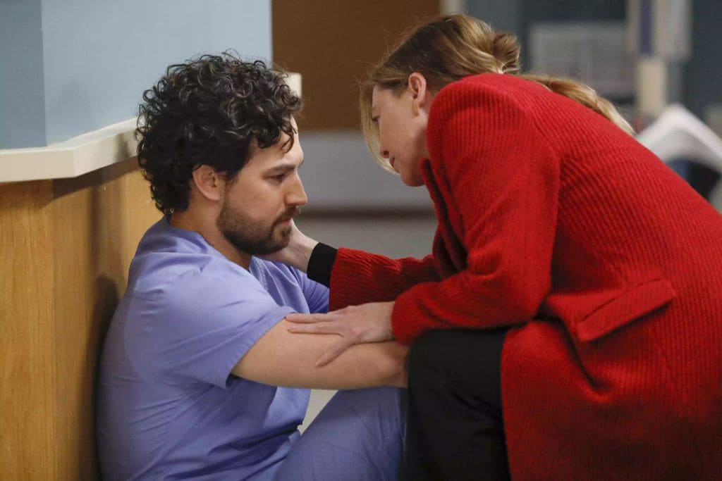 La relación de Meredith y Andrew se rompía por los problemas de salud mental de él