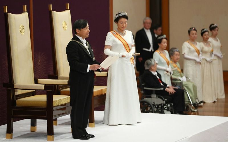 Naruhito y Masako de Japón