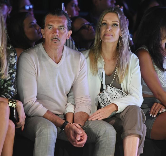 Antonio Banderas y Nicole Kimpel