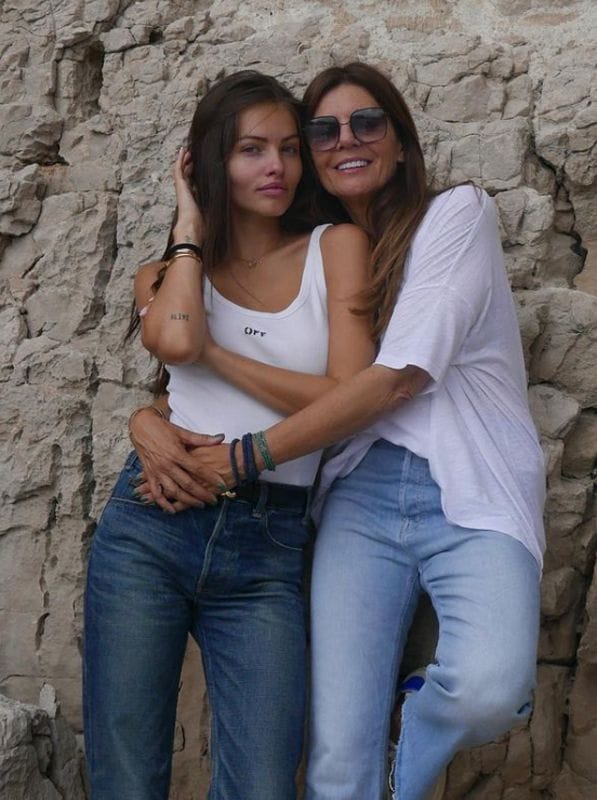 Thylane Blondeau y su madre, Veronika Loubry