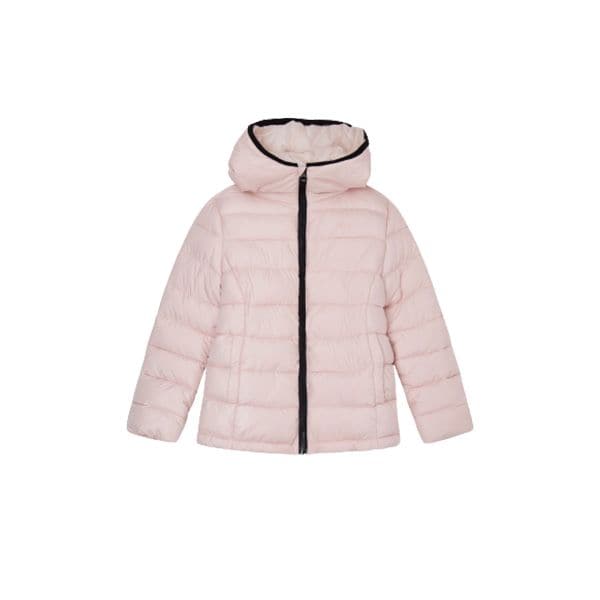 pepe jeans chaqueta acolchada rosa