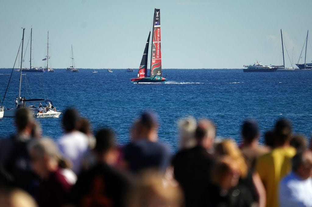 El Emirates Team New Zealand en la final