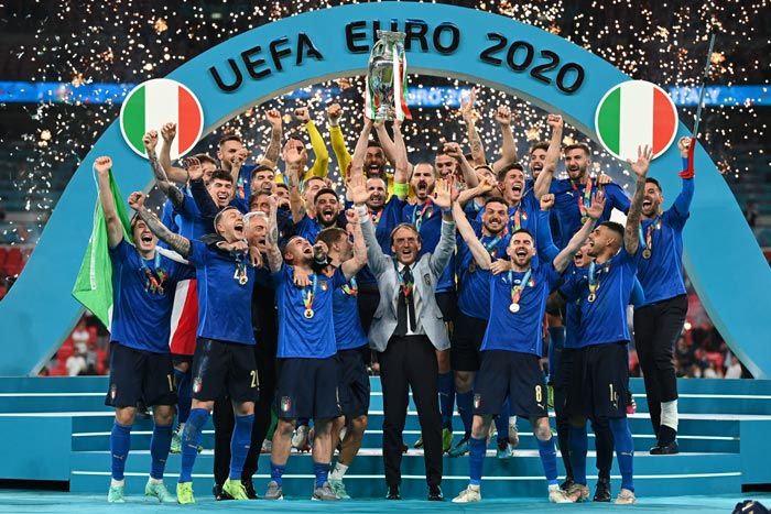 Selección italiana gana la Eurocopa