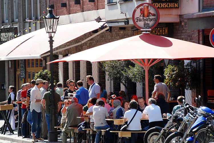 Dusseldorf-Altstadt_cervecerias