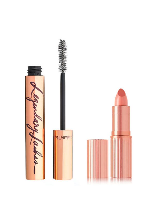 Legendary Lashes Mascara y lipstick K.I.S.S.I.N.G de Charlotte Tilbury