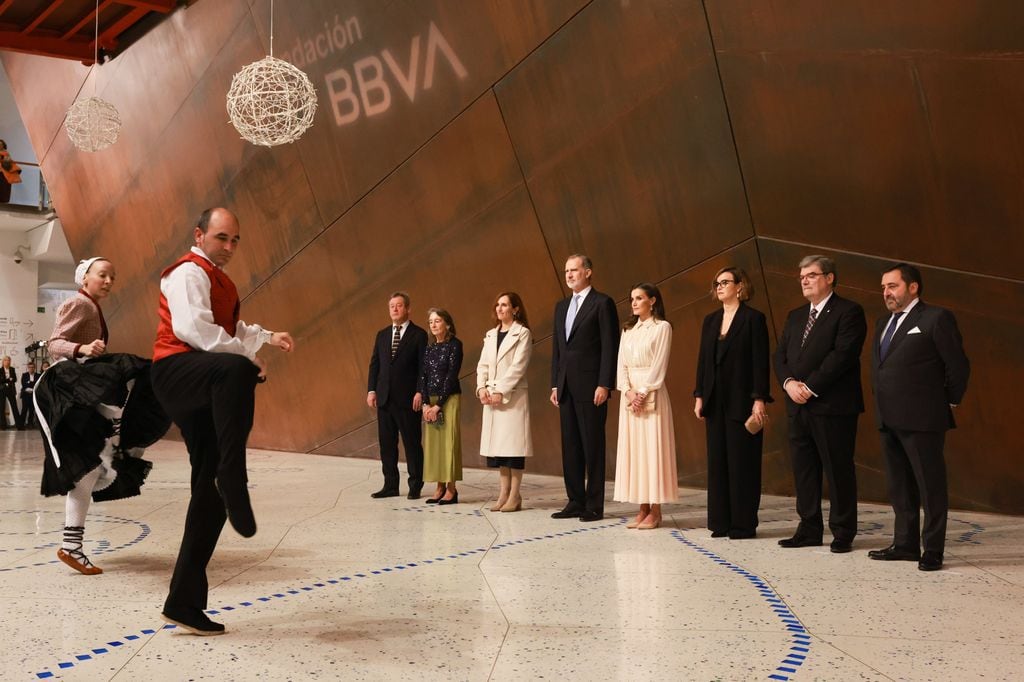 Los Reyes en el Palacio Euskalduna de Bilbao para la representación de la Ópera Il Trittico