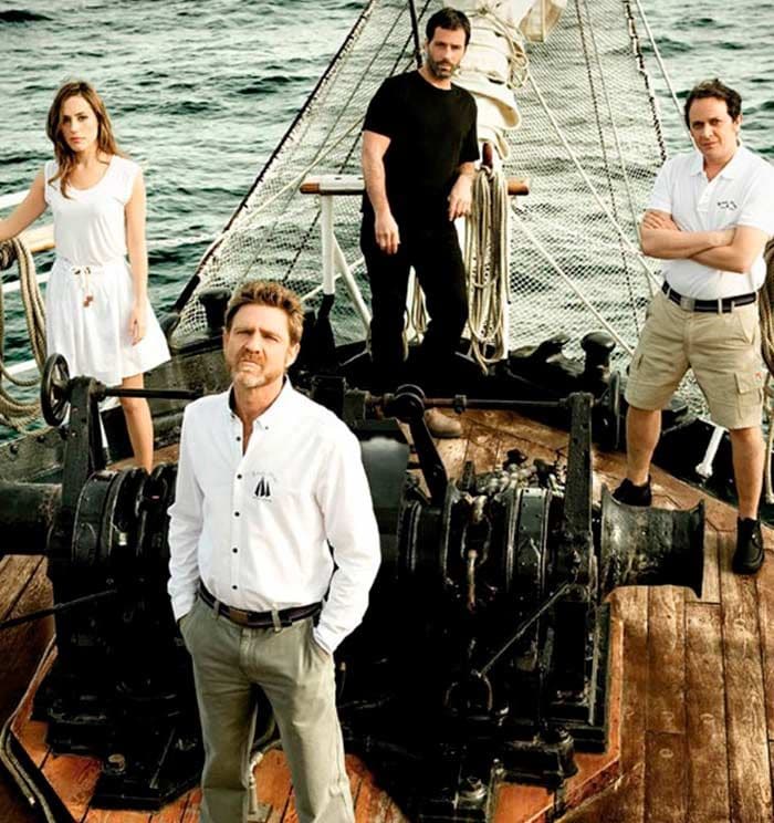 'El barco' fue la primera serie de Álex Pina, basada íntegramente en un navío.