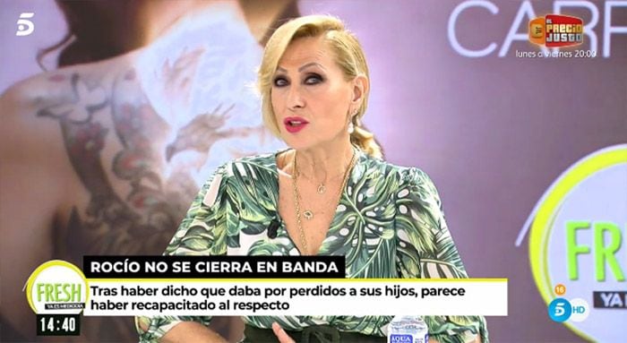 Rosa Benito, dispuesta a reconciliarse con Rocío Carrasco