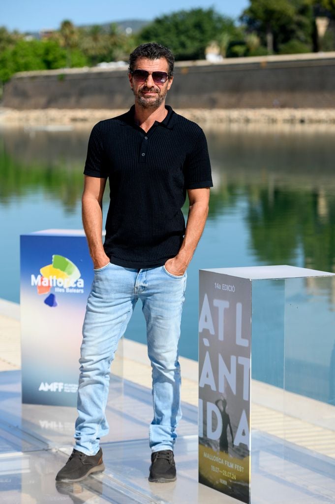   El actor Rodolfo Sancho presenta 'Un Paseo Por El Borne' en la 14ª edición del Atlántida Film Fest, 25 de julio de 2024 en Palma de Mallorca  