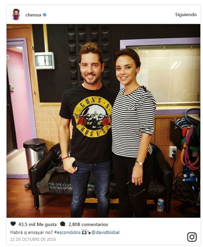 Chenoa y Bisbal