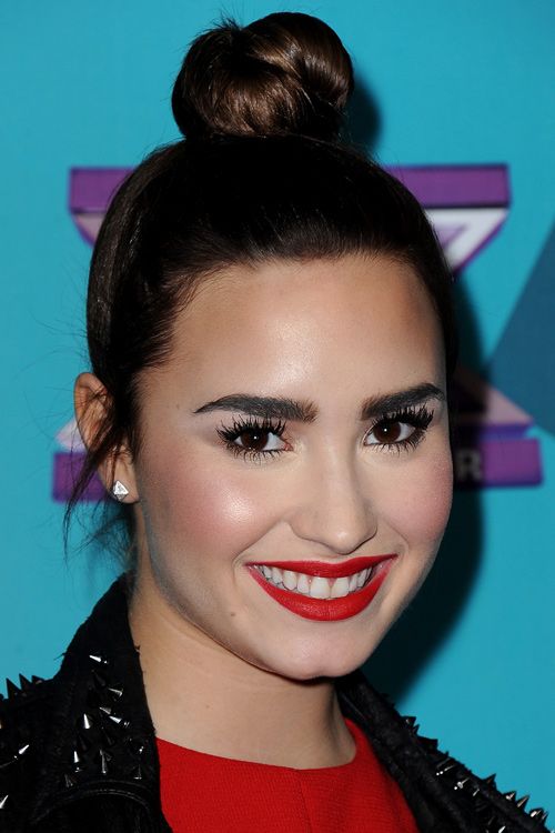 El error del maquillaje de ojos de Demi Lovato