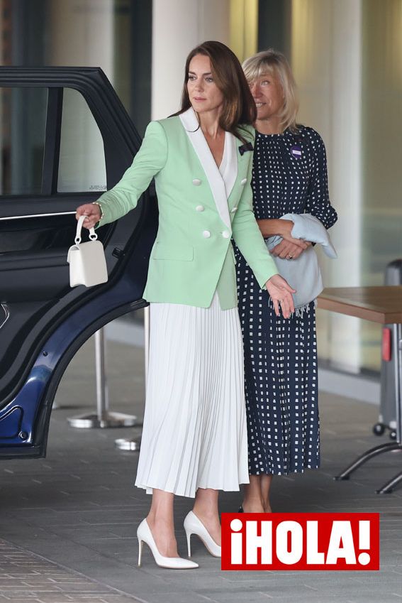 Kate Middleton copia un look ochentero de la princesa Diana en Wimbledon