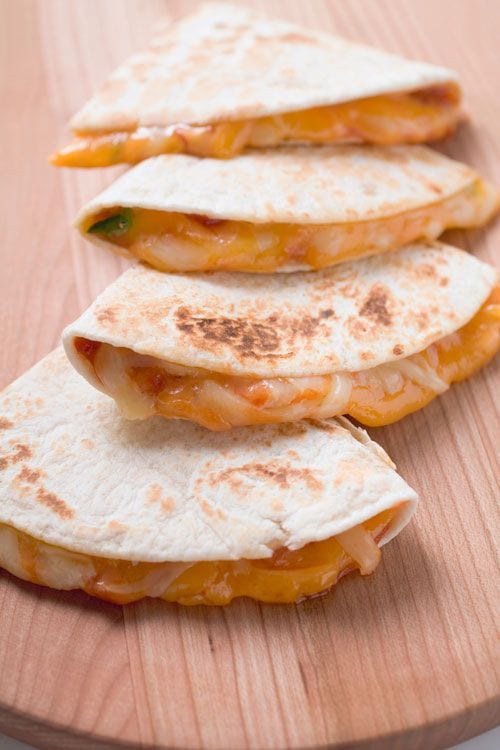 quesadillas