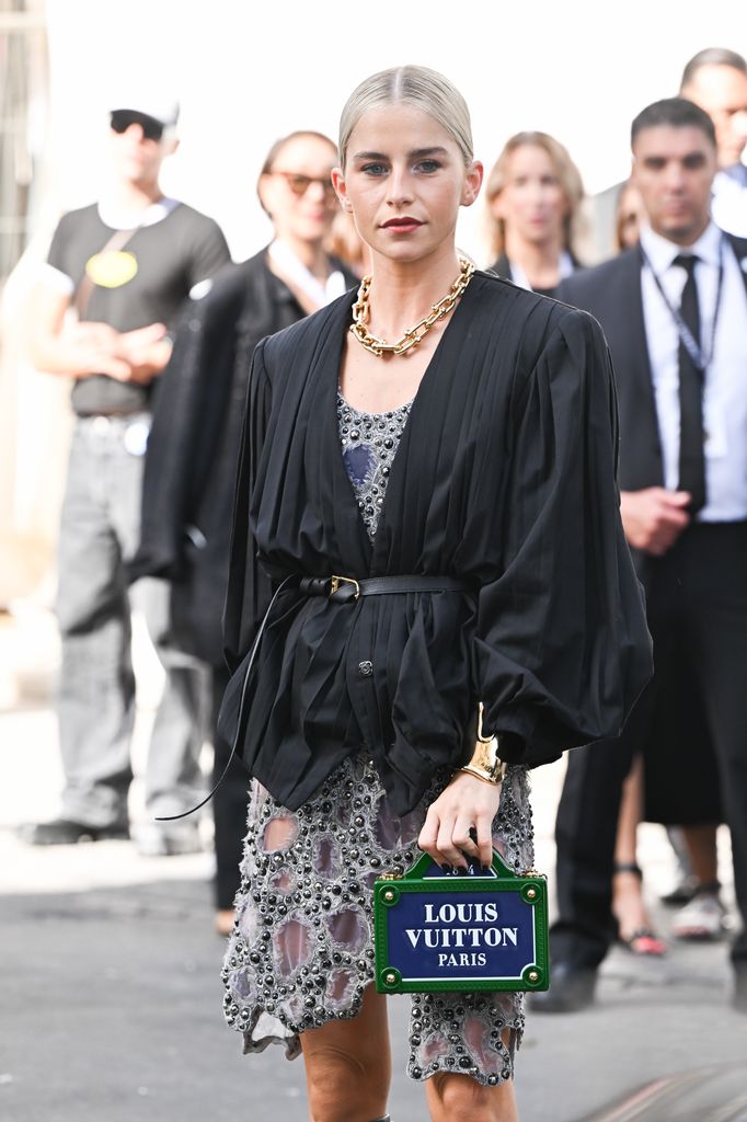 Caroline Daur en el desfile de Louis Vuitton Womenswear Spring/Summer 2024