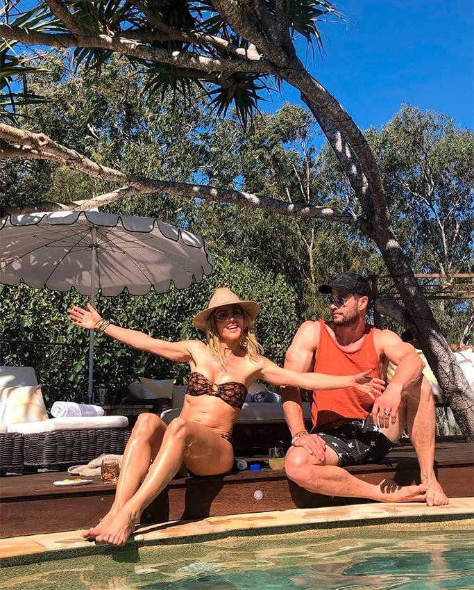 Elsa Pataky y Chris Hemsworth