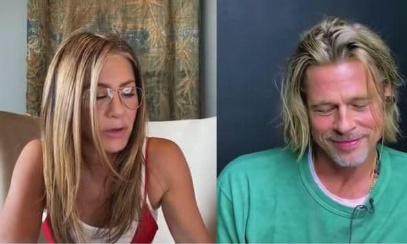 Jennifer Aniston y Brad Pitt