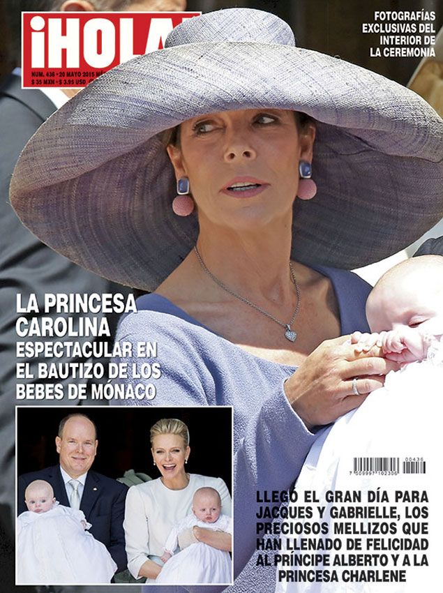 Portada de Carolina de Mónaco en 2015
