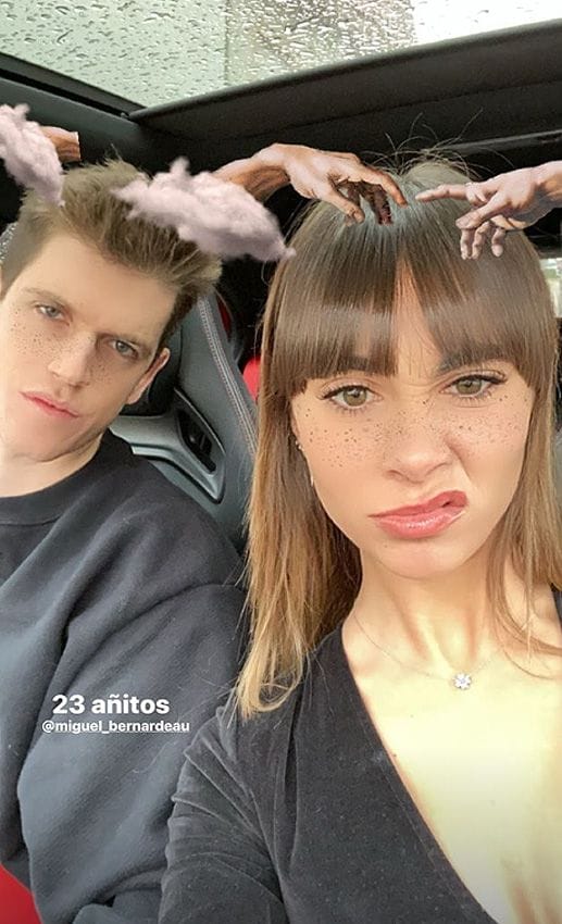 Aitana Ocaña felicita a Miguel Bernardeau por su cumpleaños con esta foto