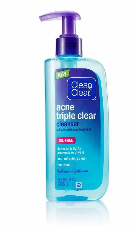 acne triple clear cleanser