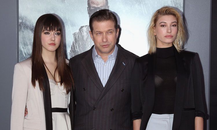 Stephen Baldwin con sus dos hijas, Alaia y Hailey, fruto de su matrimonio con la brasileña Kennya Baldwin
