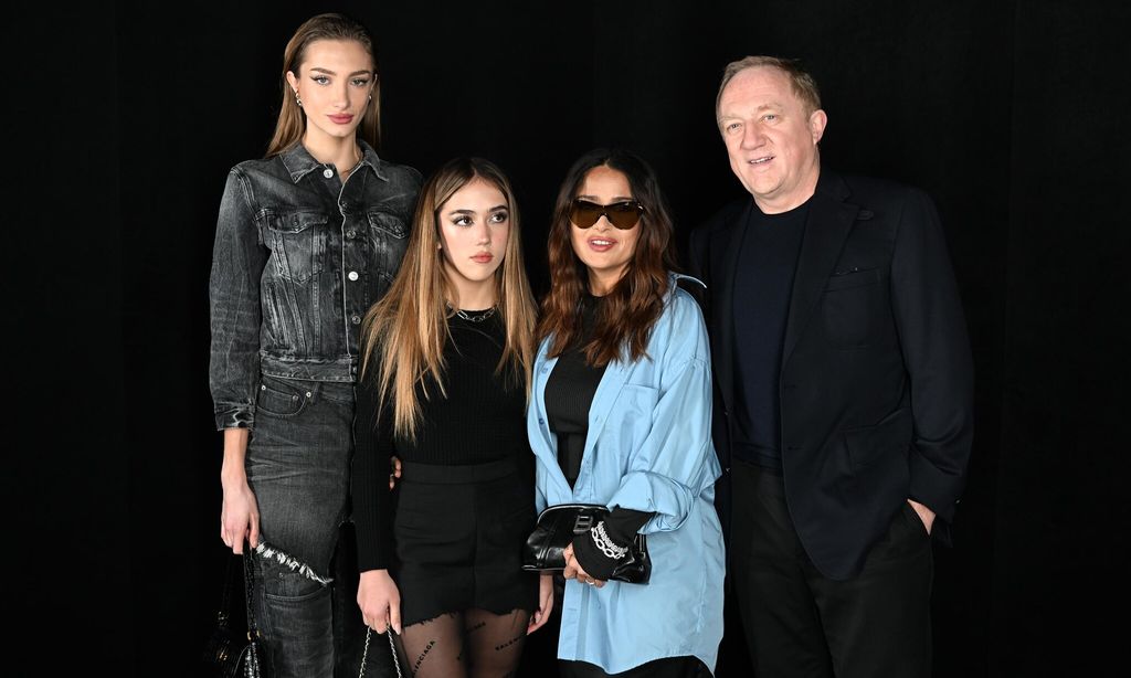 mathilde pinault valentina paloma pinault salma hayek y francois henri pinault