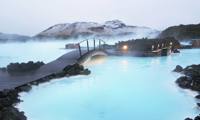 laguna azul en islandia