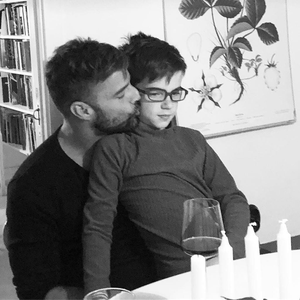 ricky martin y su hijo valentino